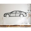 Nálepka na stenu Audi A7 Sportsback (Dimensioni del quadro 37 x 133 cm, Colore del quadro Antracite)