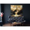 Quadro multidirezionale Cascata d’oro (Dimensioni del quadro 71 x 71 cm, Finitura Opaco)