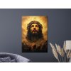 Obraz Odovzdaný pohľad Krista (Formato del quadro A1, Colore della cornice Senza cornice, Finitura 3D)