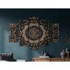 Mandala multidirezionale Nucleo d’oro (Dimensioni del quadro 70 x 104,5 cm, Finitura Opaco)
