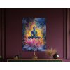 Obraz Budha v lotosovom kvete (Formato del quadro A1, Colore della cornice Senza cornice, Finitura 3D)