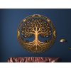 Okrúhly Strom života Pamäť zeme (Dimensioni del quadro 87 x 89 cm, Finitura 3D)
