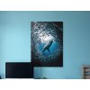 Obraz žralok - Vládca pod hladinou (Formato del quadro A1, Colore della cornice Senza cornice, Finitura 3D)