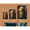 Obraz Zlatý retriever s charizmou (Formato del quadro A1, Colore della cornice Senza cornice, Finitura 3D)