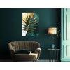 Obraz Zlatý dotyk palmy (Formato del quadro A1, Colore della cornice Senza cornice, Finitura 3D)