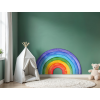Decorazione Arcobaleno (Dimensioni del quadro 30 x 57 cm, Finitura Opaco)