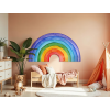 Decorazione Arcobaleno (Dimensioni del quadro 30 x 57 cm, Finitura Opaco)