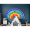 Decorazione Arcobaleno (Dimensioni del quadro 30 x 57 cm, Finitura Opaco)