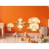Decorazione Fata e Funghi Magici (Dimensioni del quadro 75 x 150 cm, Finitura Opaco)