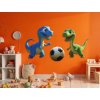 Dekorácia na stenu Zápas malých dinosaurov (Dimensioni del quadro 91,5 x 180 cm, Finitura 3D)