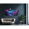 72011 6 obraz na stenu magicke hory dimensioni del quadro 60 x 135 cm finitura 3d
