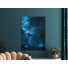 Obraz Modrá hĺbka noci (Formato del quadro A1, Colore della cornice Senza cornice, Finitura 3D)
