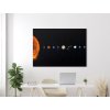 Farebný obraz Slnečná sústava (Formato del quadro A1, Colore della cornice Senza cornice, Finitura 3D)