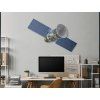 Quadro Il satellite artificiale della Terra (Dimensioni del quadro 28 x 42 cm, Finitura Opaco)
