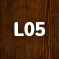L05 - Čierny lak dub