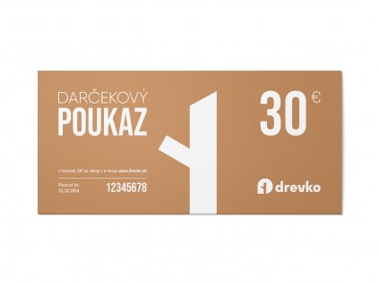 poukaz 30 drevko.sk