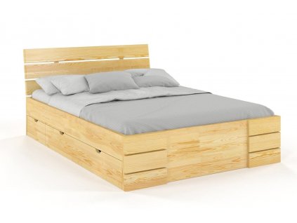 drevena postel sandemo borovica 5