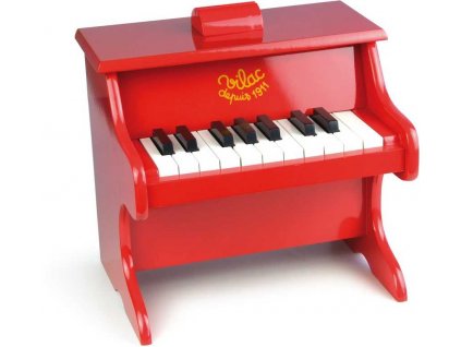 Vilac klavír - červená