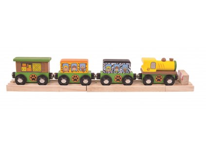 Vláčik Safari Bigjigs Rail