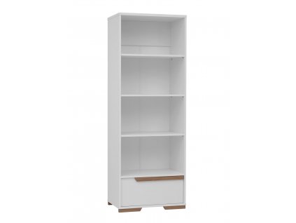 Snap bookcase white