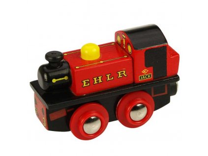 Drevená replika lokomotívy EHLR Jack Bigjigs Rail