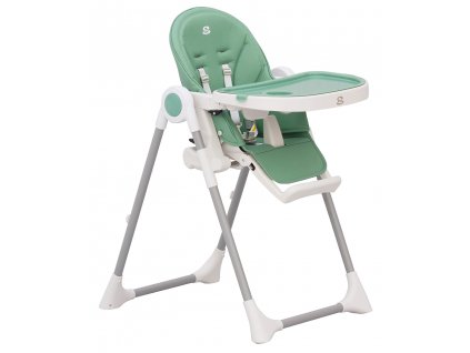 Detská jedálenská stolička Rosa - zelená