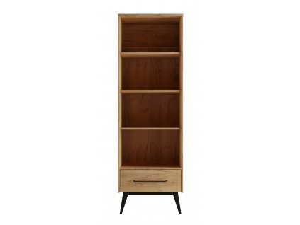Retro bookcase oak 2