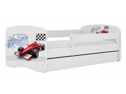 postel biela s formulou