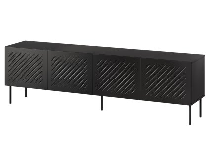 SIENA CIERNY TV STOLIK 200CM (1)