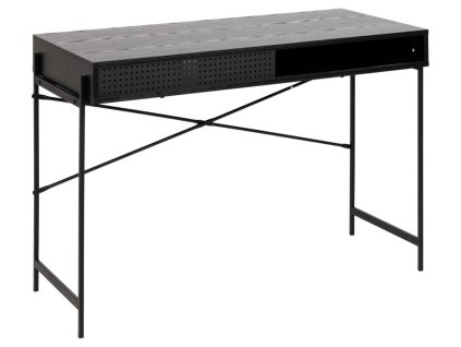 Písací stolík Angus - čierna