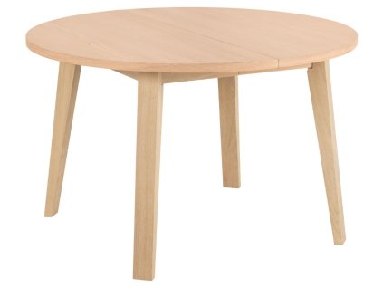 Okrúhly rozkladací jedálenský stôl A-Line 120/220 - dub