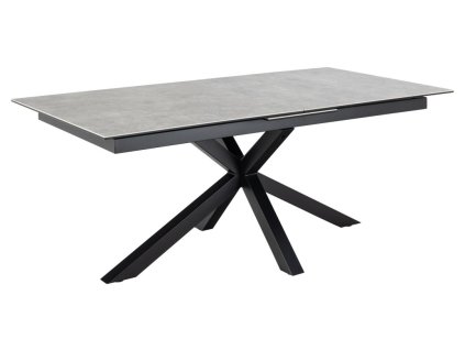 Rozkladací jedálenský stôl Heaven 200/240 - sivá / čierna
