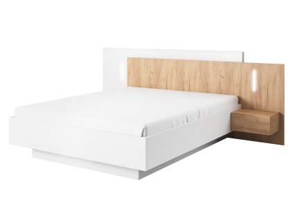 3D I MANZELSKA POSTEL BIELA DUB CRAFT (1)