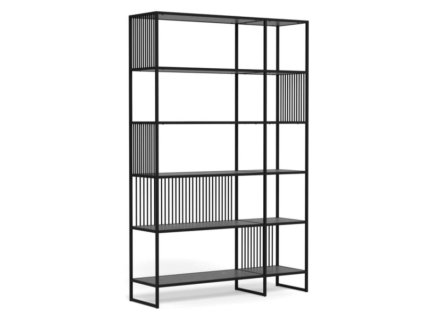 Veľký regál Strington - čierna