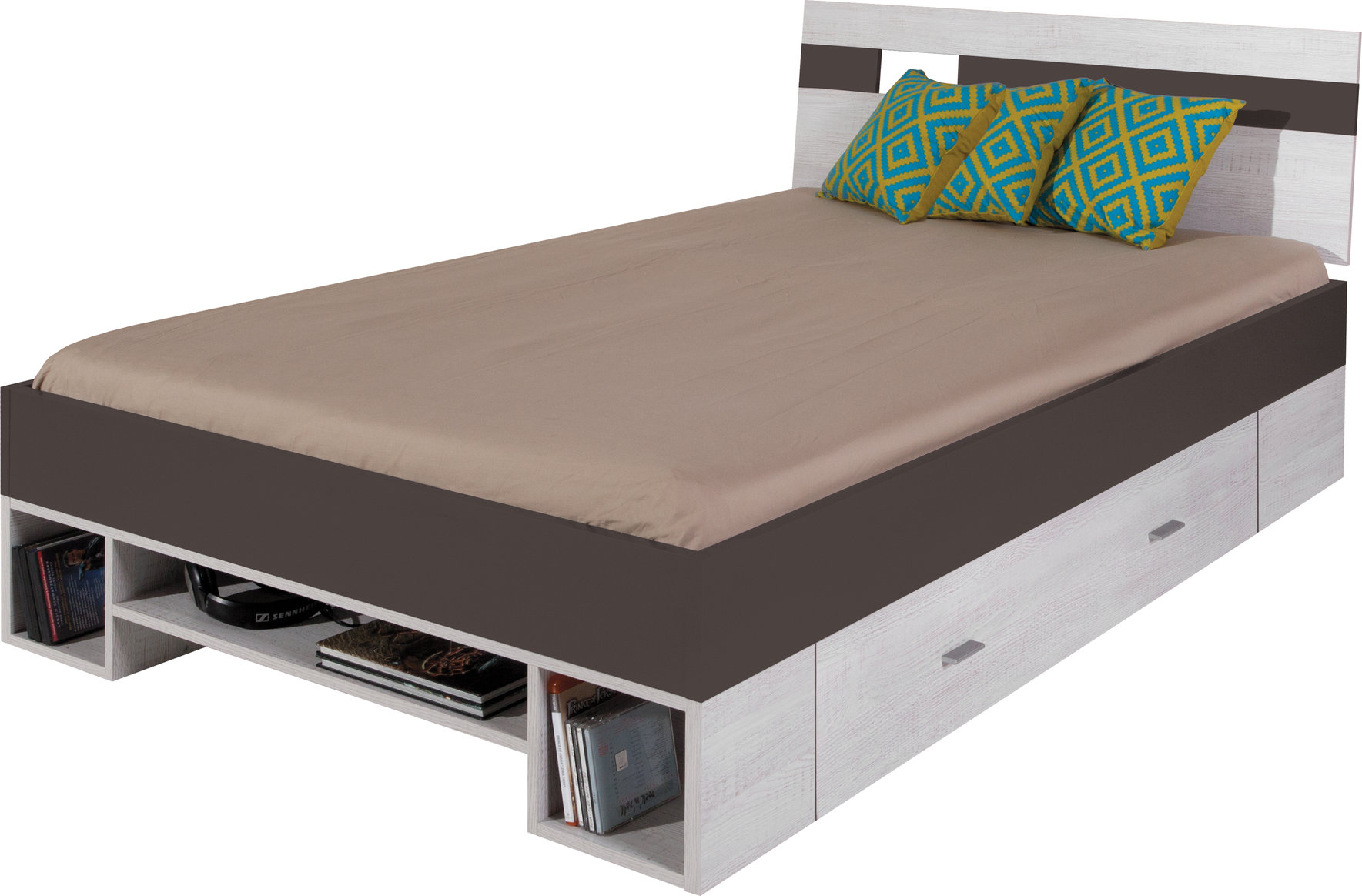 Meblar Detská posteľ Next NX 18 (2 farby) Farba: Šedá