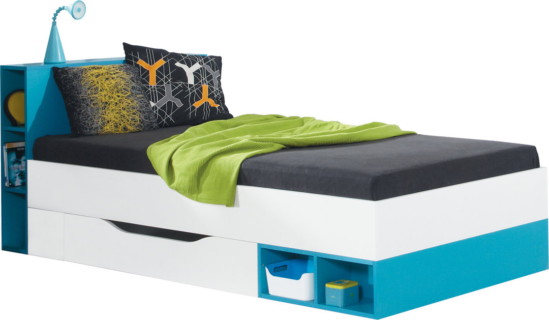 Meblar Detská posteľ Mobi MO18 (2 farby) Farba: Modrá