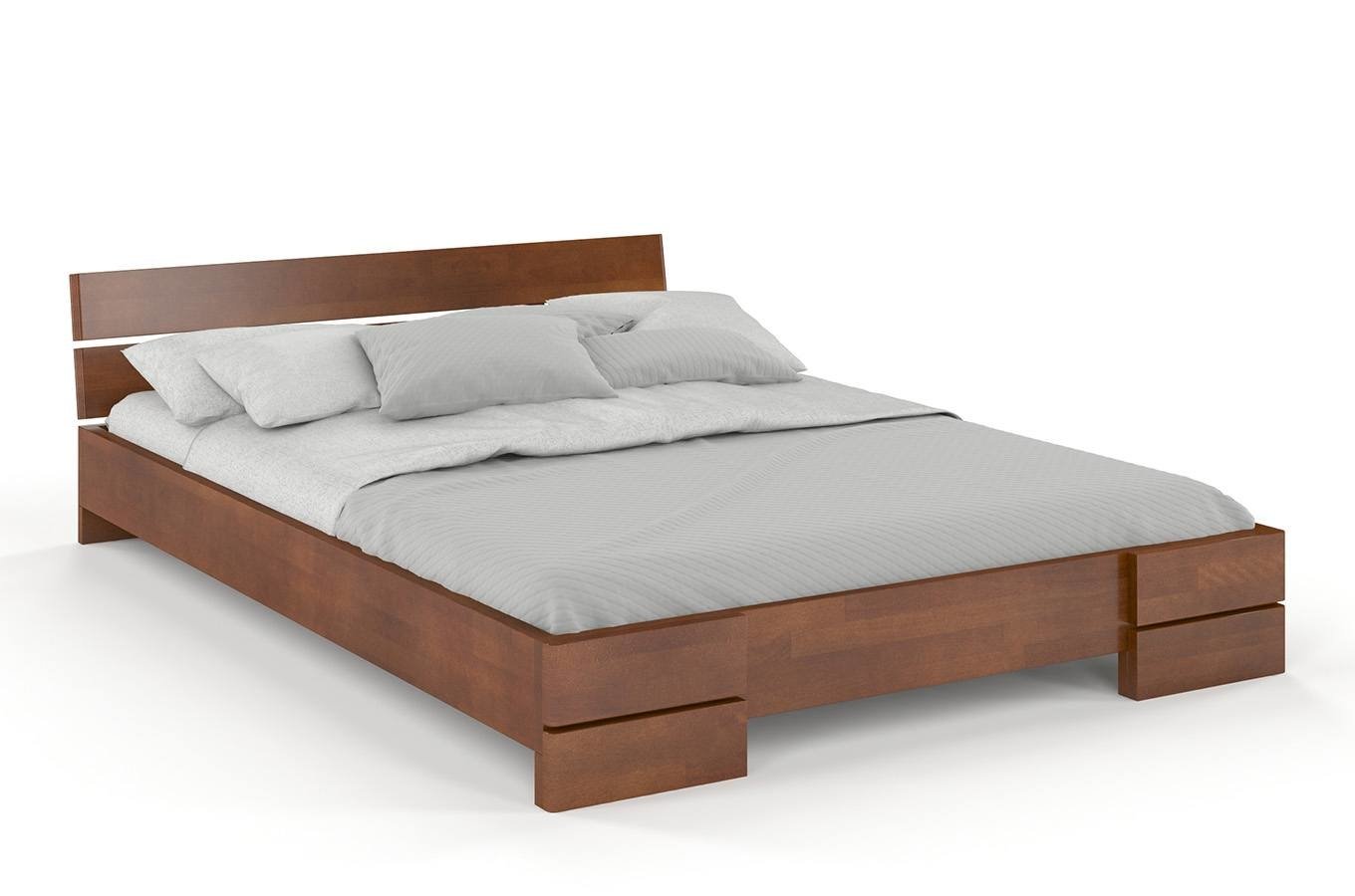 CHROB Masívna posteľ Sandemo buk - orech Rozmer postele: 200 x 200 cm
