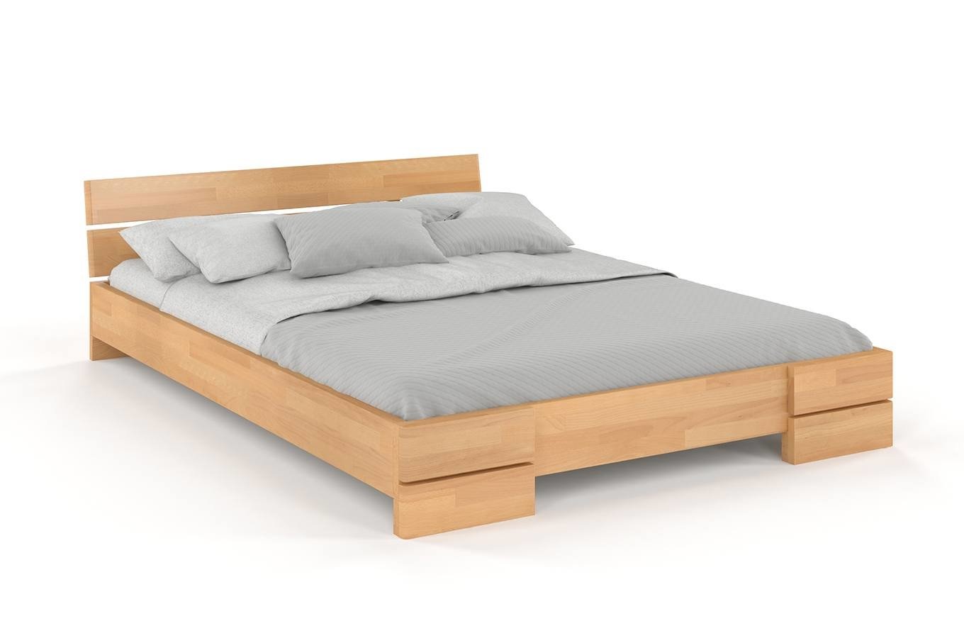 CHROB Masívna posteľ Sandemo buk - prírodná Rozmer postele: 160 x 200 cm