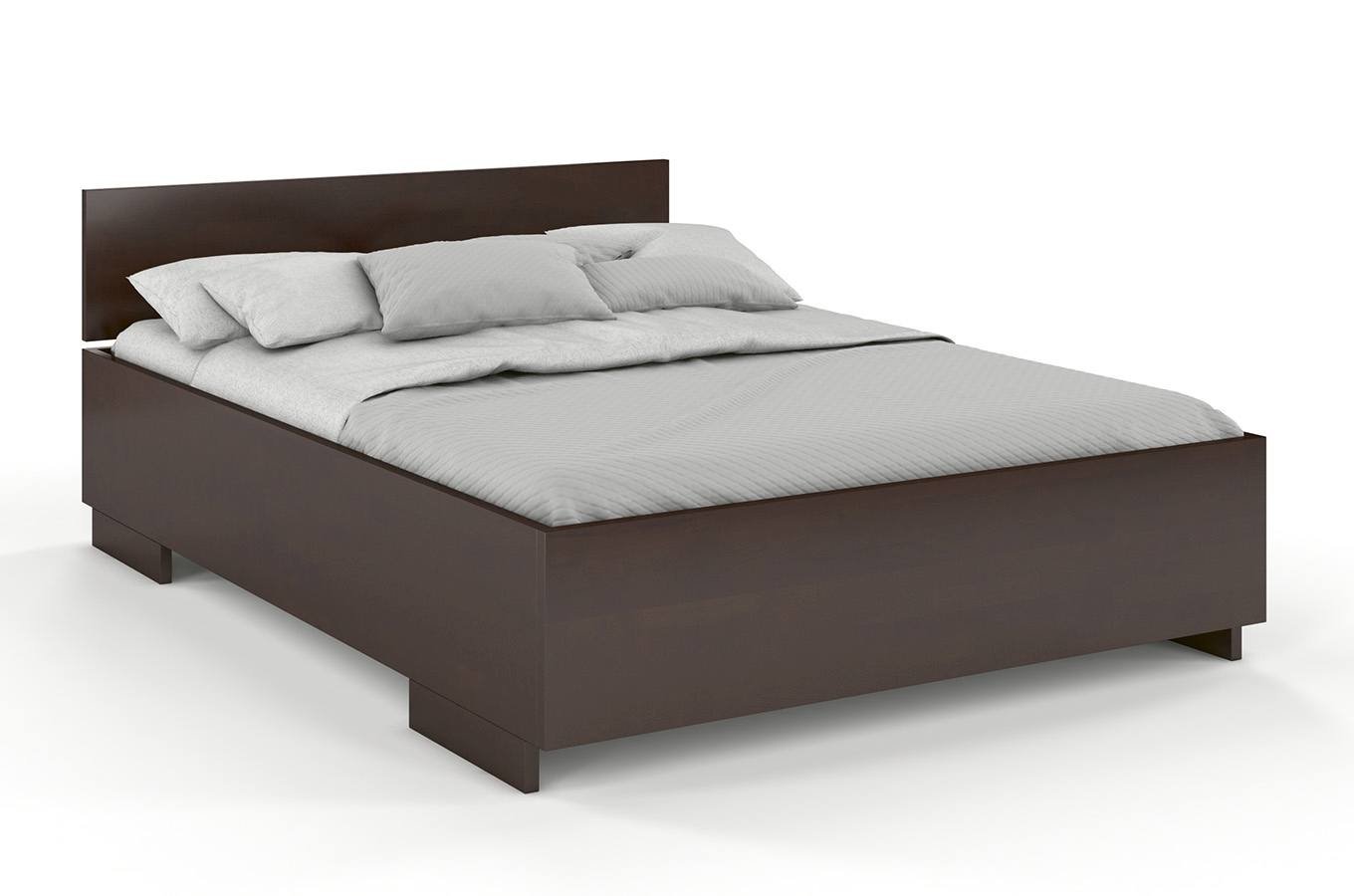 CHROB Masívna posteľ Bergman High buk - palisander Rozmer postele: 120 x 200 cm