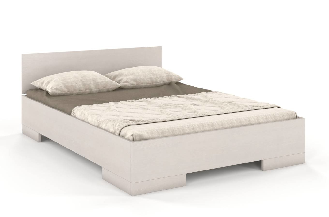 CHROB Drevená posteľ z borovice Spectrum Maxi - biela Rozmer postele: 90 x 200 cm