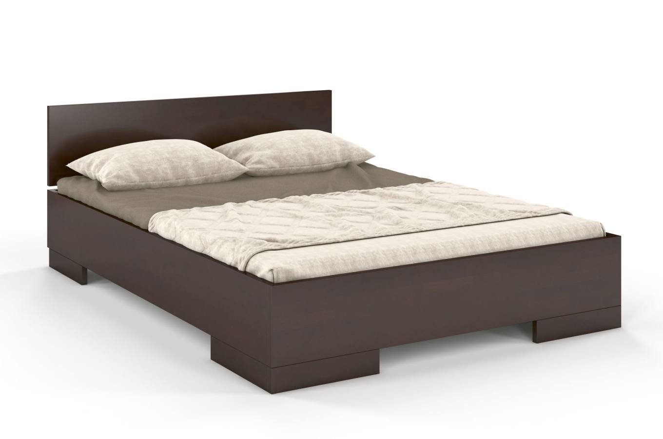 CHROB Drevená posteľ Spectrum Maxi buk - palisander Rozmer postele: 140 x 200 cm