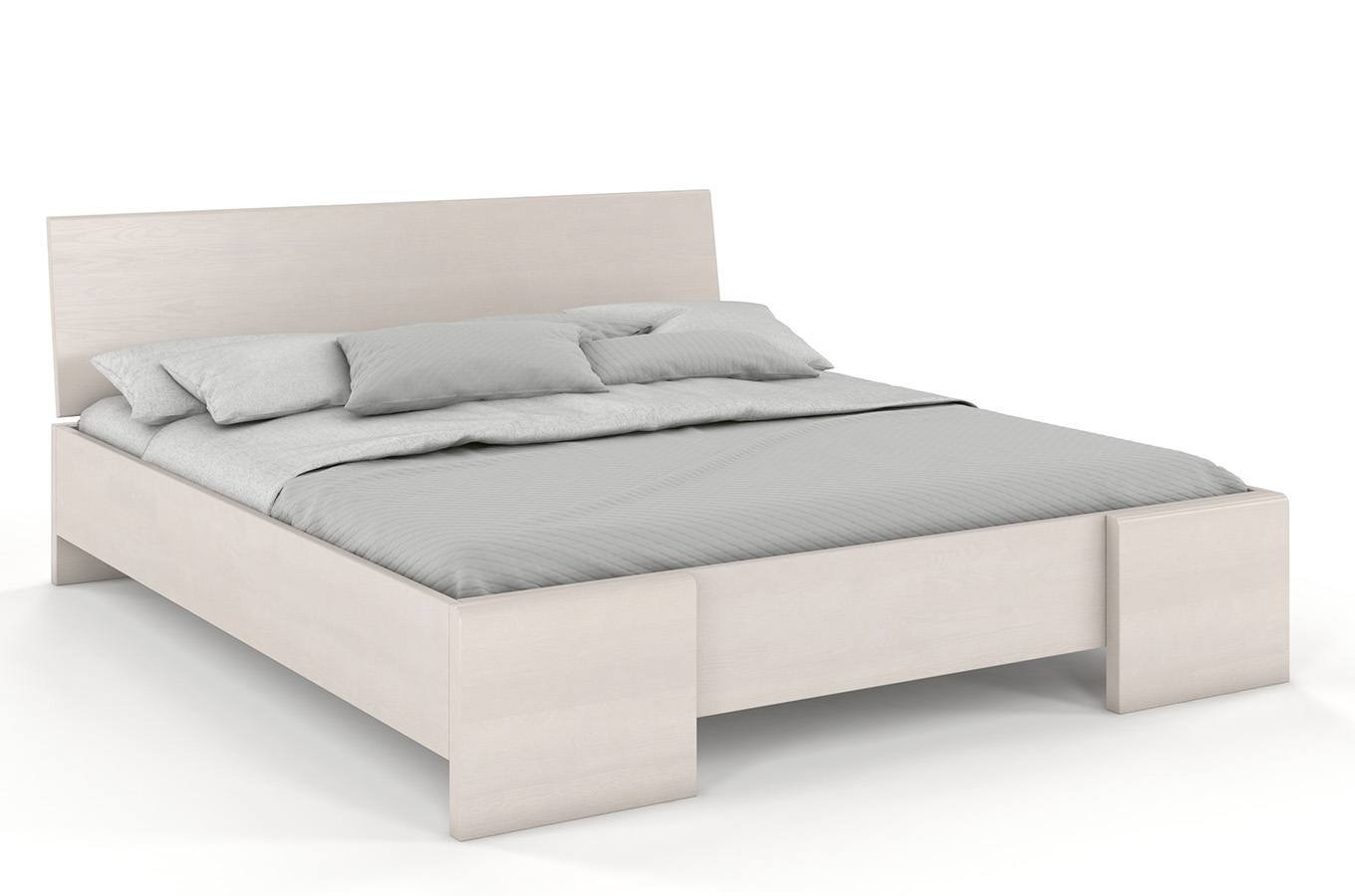 CHROB Drevená posteľ z borovice Hessler High - biela Rozmer postele: 120 x 200 cm