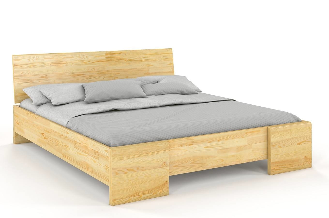 CHROB Drevená posteľ z borovice Hessler High - prírodná Rozmer postele: 120 x 200 cm