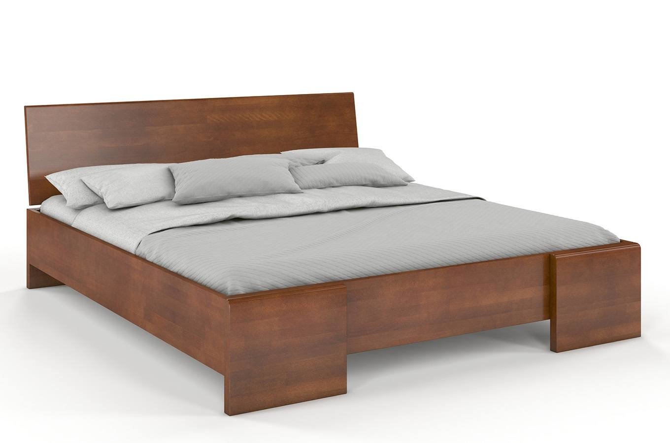 CHROB Drevená posteľ Hessler High buk - orech Rozmer postele: 120 x 200 cm