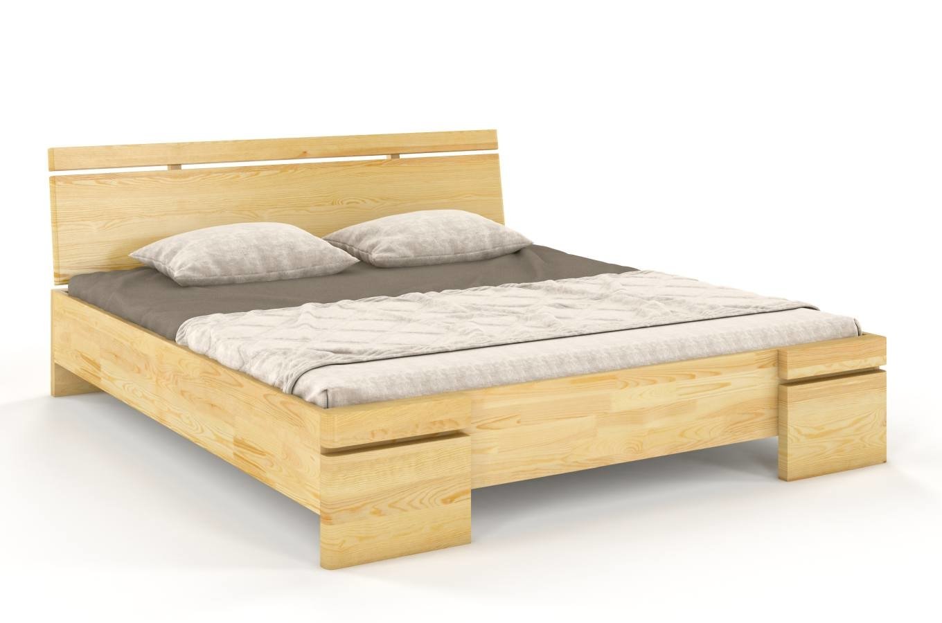 CHROB Drevená posteľ z borovice Sparta Maxi - prírodná Rozmer postele: 120 x 200 cm