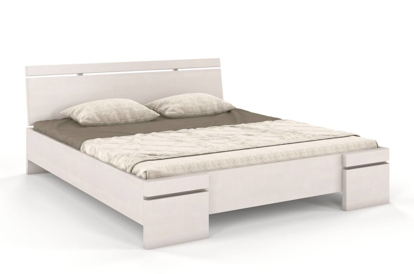 CHROB Drevená posteľ Sparta Maxi buk - biela Rozmer postele: 120 x 200 cm