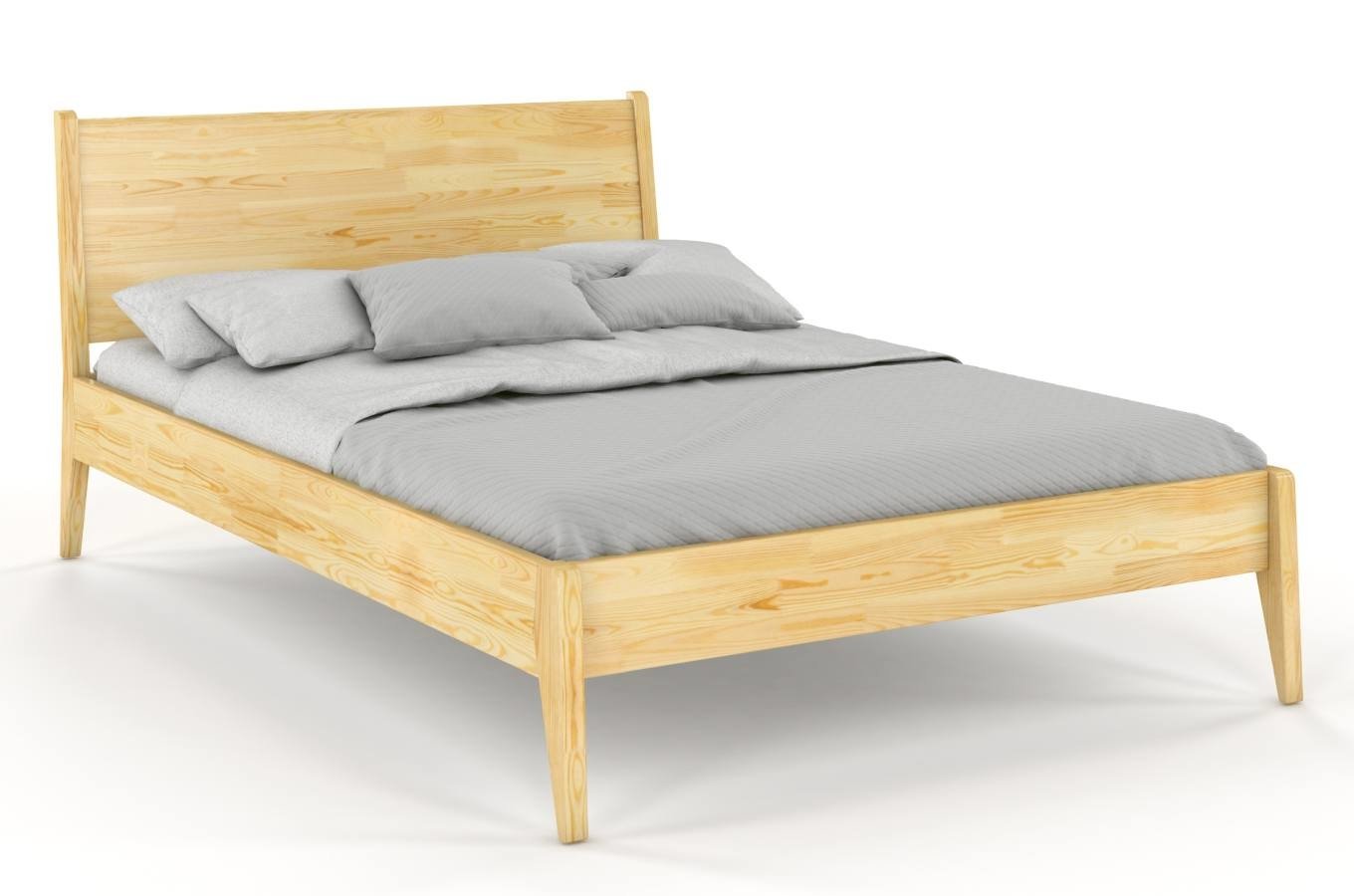 CHROB Masívna posteľ Radom z borovice - prírodná Rozmer postele: 180 x 200 cm