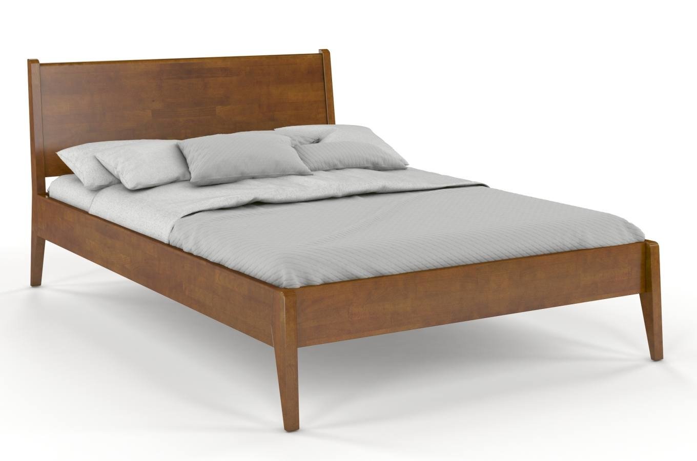 CHROB Masívna posteľ Radom buk - orech Rozmer postele: 120 x 200 cm