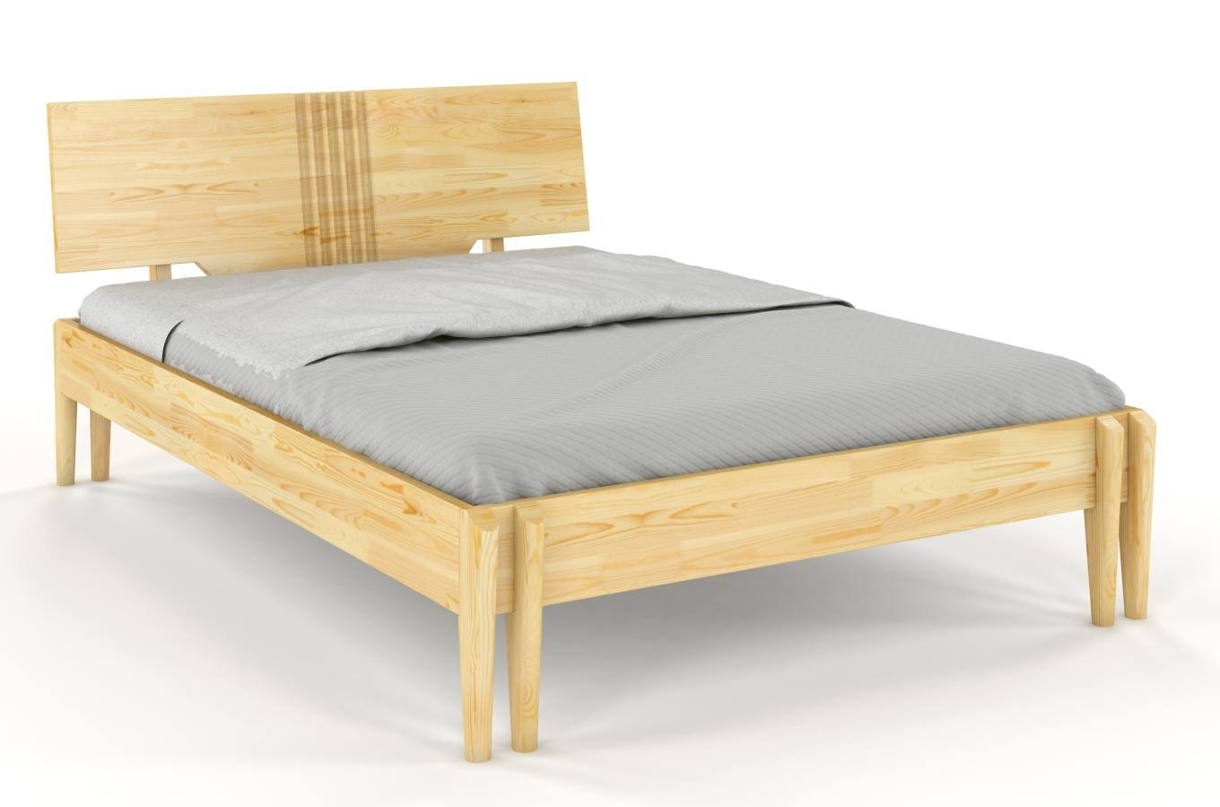 CHROB Masívna posteľ Poznan z borovice - prírodná Rozmer postele: 180 x 200 cm