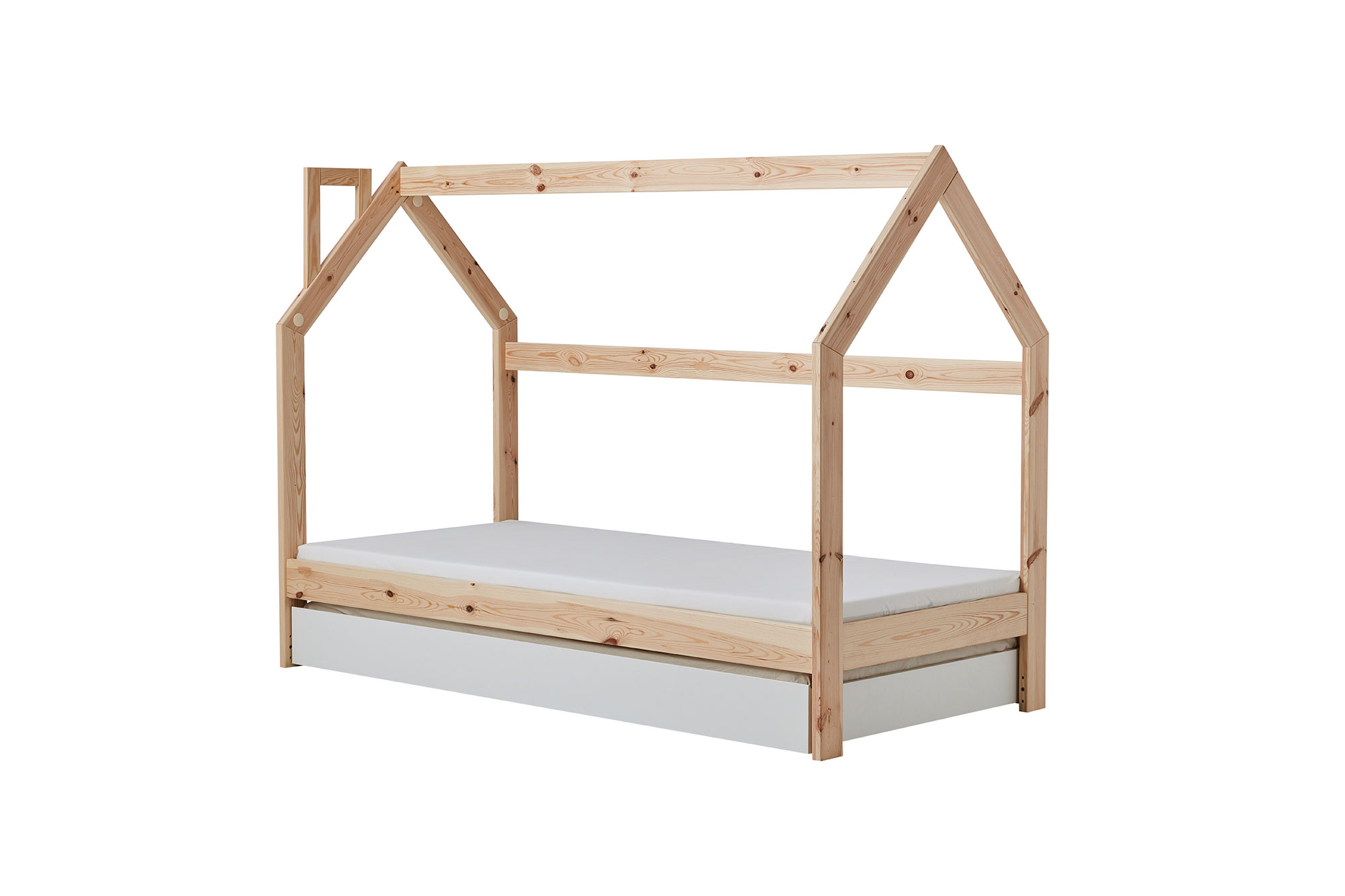 Pinio Detská posteľ domček - 200 x 90 cm Zásuvka: Áno